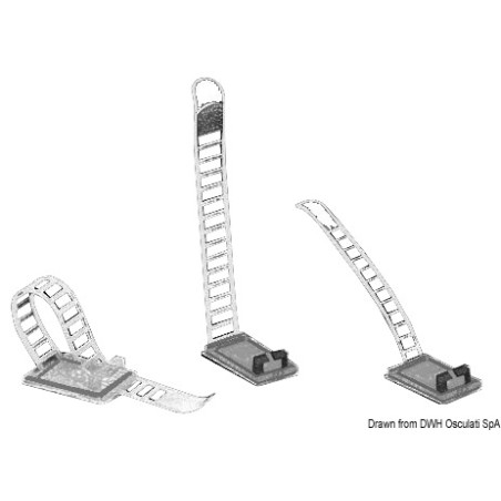 Collier de fixation réglable max 22 mm | EAN 8033137106118 Ref 18.035.02