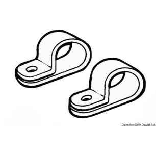 Collier fixation nylon 25,4 mm | EAN 8033137106187 Ref 18.036.06