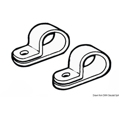 Collier fixation nylon 25,4 mm | EAN 8033137106187 Ref 18.036.06