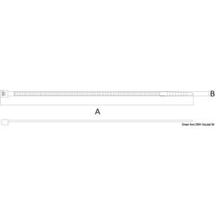 Collier de serrage thermorésistant 290 mm | EAN 8033137106064 Ref 18.032.65