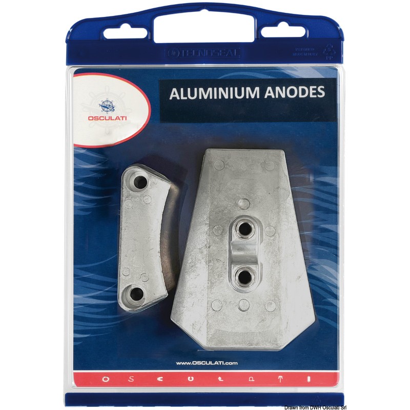 
Kit 2-pcs DPI magnésium anode 
