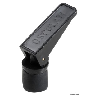 Bouchon expansible noir 22 mm uniquement | EAN 8033137106842 Ref 18.535.01