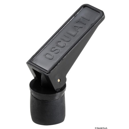 Bouchon expansible noir 22 mm uniquement | EAN 8033137106842 Ref 18.535.01