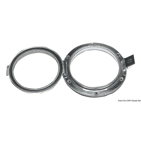 Hublot Vemefa inox poli miroir 150 mm | EAN 8033137107108 Ref 19.070.03