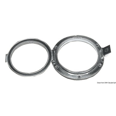 Hublot Vemefa inox poli miroir 125 mm | EAN 8033137107092 Ref 19.070.02