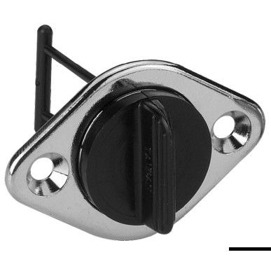 Nable laiton chromé 35 mm | EAN 8033137106880 Ref 18.538.01