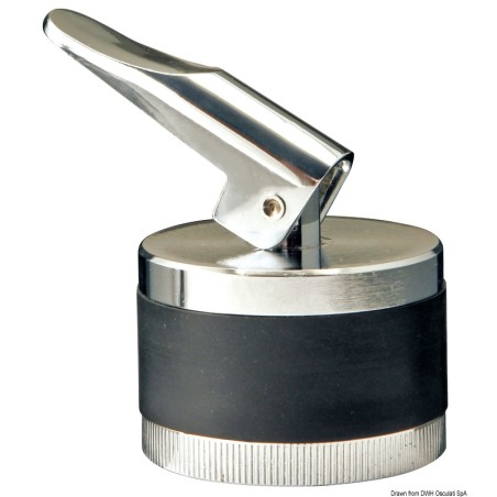 Nable de vidange laiton chromé 42 mm | EAN 8033137106811 Ref 18.533.42