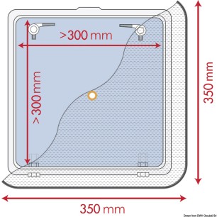 Moustiquaire 350 x 350 mm | EAN 8033137108020 Ref 19.366.00