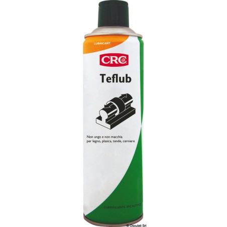 Lubrifiant sec au PTFE CRC Teflub | EAN 5412386256912 Ref 65.283.29