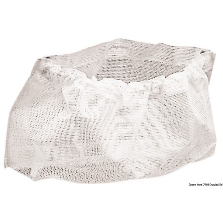 Poche fourre-tout toile voile blanche 240 x 390 mm | EAN 8033137003417 Ref 20.175.24