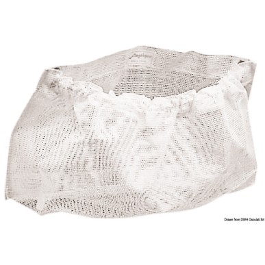Poche fourre-tout toile voile blanche 240 x 390 mm | EAN 8033137003417 Ref 20.175.24