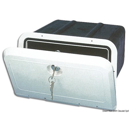 Niche fourre-tout 285 x 180 x 260 mm sans serrure | EAN 3162421963634 Ref 20.021.01