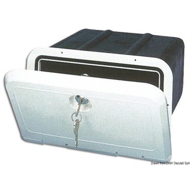 Niche fourre-tout 285 x 180 x 260 mm + serrure | EAN 3162421963641 Ref 20.021.00