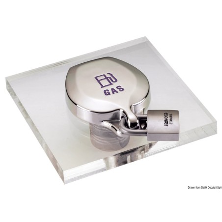 Dispositif antivol p. panneaux de pont mention GAS | EAN 8033137110702 Ref 20.569.01