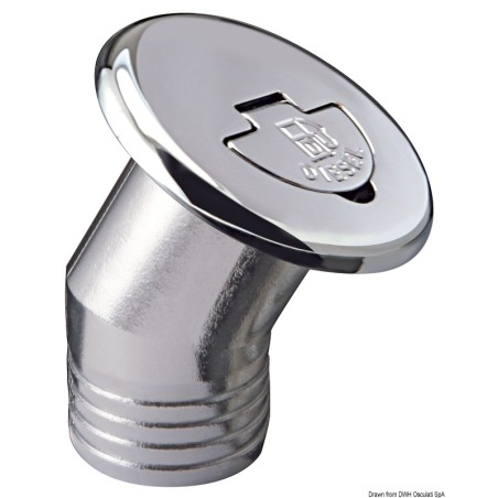 Bouchon nable laiton chromé 30+ WATER 38 mm | EAN 8033137110726 Ref 20.665.02
