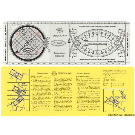 Règle traceur integral | EAN 8033137115318 Ref 26.142.85