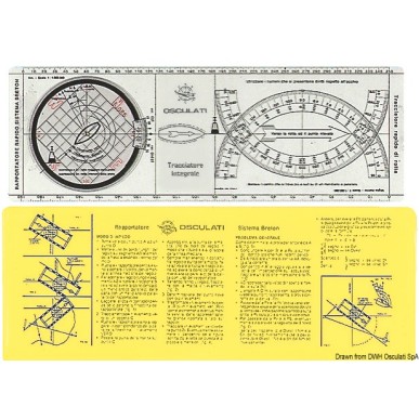Règle traceur integral | EAN 8033137115318 Ref 26.142.85