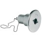
Bouchon DIESEL AISI 316 moulé poli miroir 50 mm 
