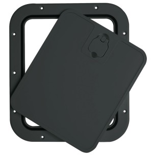 Trappe inspect façade amovible noire 305 x 355 mm | EAN 8033137109966 Ref 20.302.23