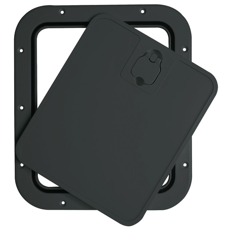 
Trappe inspect façade amovible noire 305 x 355 mm  
