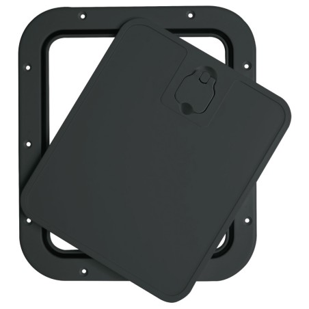 Trappe inspect façade amovible noire 305 x 355 mm | EAN 8033137109966 Ref 20.302.23