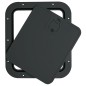 
Trappe inspect façade amovible noire 305 x 355 mm  

