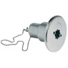 
Bouchon WATER AISI 316 moulé poli miroir 38 mm 
