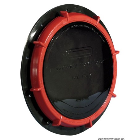 Trappe étanche noire WHALE Henderson 236 mm | EAN 766478400000 Ref 20.400.00