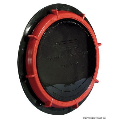 Trappe étanche noire WHALE Henderson 236 mm | EAN 766478400000 Ref 20.400.00