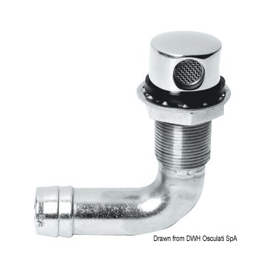 Event carburant 90+ inox poli miroir 19 mm | EAN 8033137109720 Ref 20.289.01