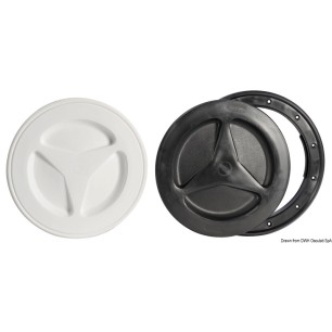 Bouchon inspection polypropylène blanc 135 mm | EAN 8033137027840 Ref 20.337.01BI