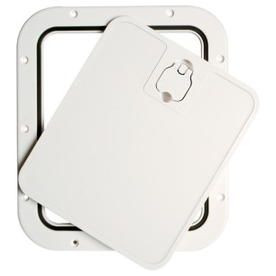 Trappe inspect façade amovible blanc 305 x 355 mm | EAN 8033137109942 Ref 20.302.20