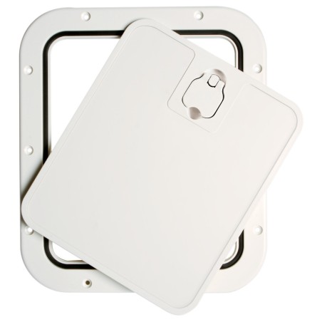 Trappe inspect façade amovible blanc 305 x 355 mm | EAN 8033137109942 Ref 20.302.20