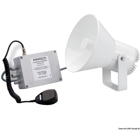 Avertisseur + ampli and sirène RINA 12 V | EAN 8033137111334 Ref 21.431.30