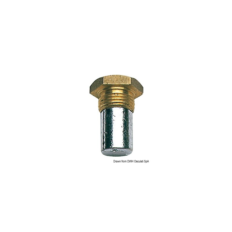 
Bouchon zinc 16x1,50 Ø 11x33 
