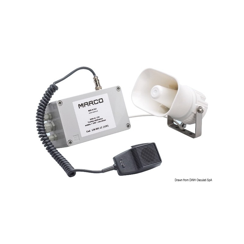 
Avertisseur/Sifflet électronique multif.112dB 12 V 
