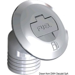 Bouchon Fuel incliné 30+ 38 mm | EAN 8033137110931 Ref 20.668.08