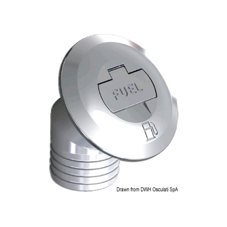 Bouchon Fuel incliné 30+ 38 mm | EAN 8033137110931 Ref 20.668.08