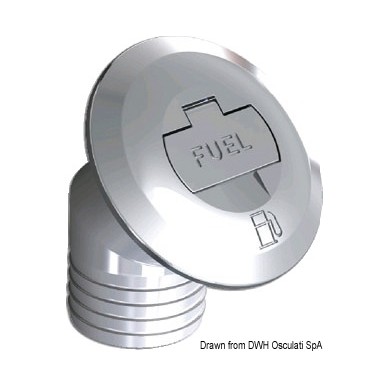 Bouchon Fuel incliné 30+ 38 mm | EAN 8033137110931 Ref 20.668.08
