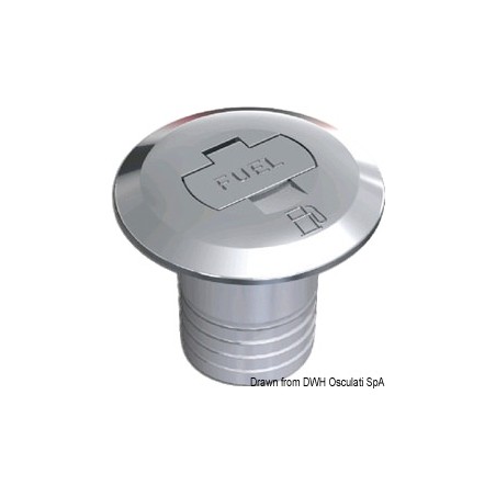 Bouchon Fuel droit 50 mm | EAN 8033137037993 Ref 20.668.01
