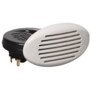 Avertisseur encastrer blanc 112 db | EAN 8033137007903 Ref 21.101.00