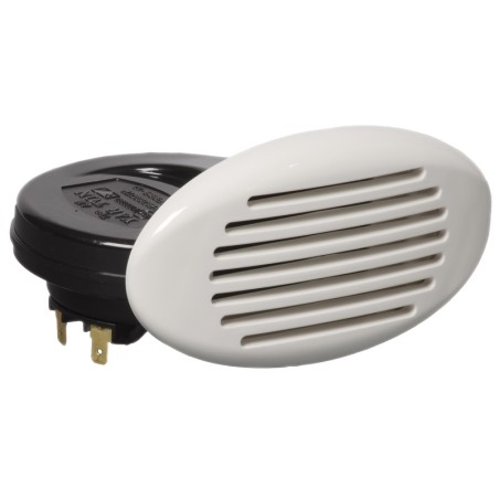 Avertisseur encastrer blanc 112 db | EAN 8033137007903 Ref 21.101.00