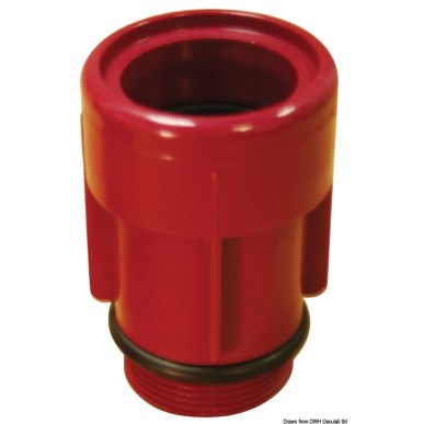 Adap. p. bouchons de nabe WASTE 1 1/4'' ISO8840 | EAN 8033137208027 Ref 20.866.91