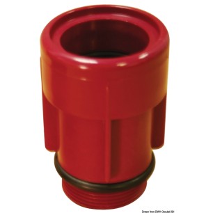 Adap. p. bouchons de nabe WASTE 1 1/2'' ISO8840 | EAN 8033137208010 Ref 20.866.90