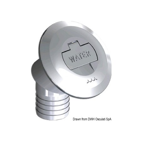 Bouchon Water incliné 30+ 38 mm | EAN 8033137110962 Ref 20.668.11