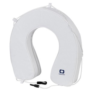 Bouée fer--cheval PVC blanc version equipée | EAN 8033137112034 Ref 22.419.00