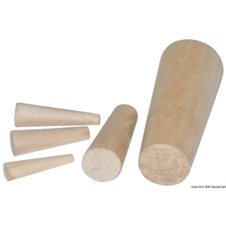Jeu de 10 cônes bois de securité de 8 38 mm | EAN 8033137113017 Ref 22.803.80