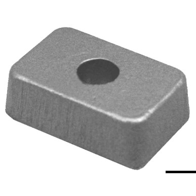 Anode aluminium Tohatsu 4/6 HP - 2/4 temps | EAN 8033137140006 Ref 43.640.21