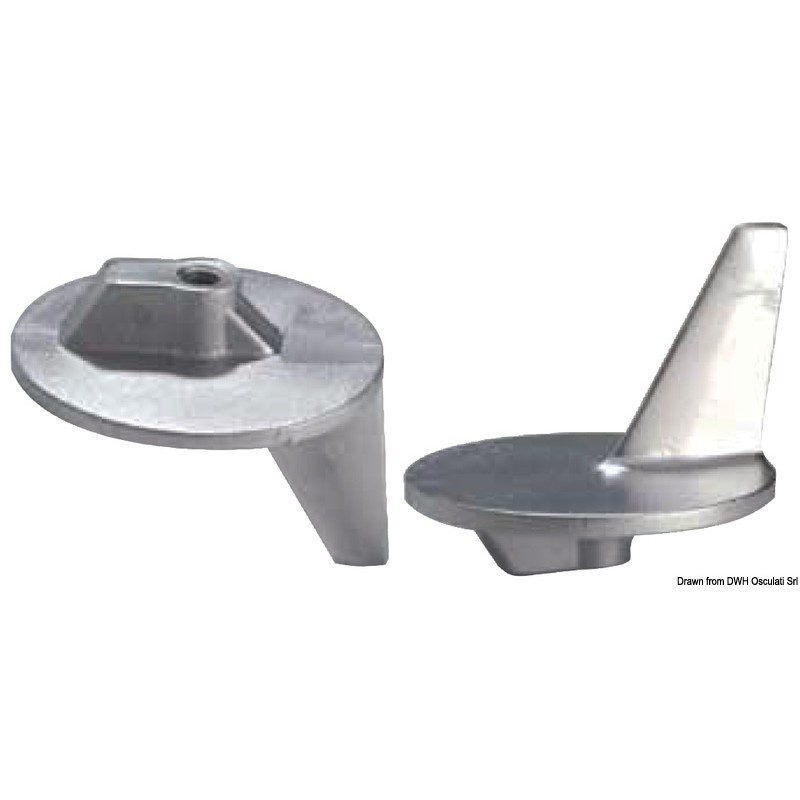 
Anode p. pied avec hélice inox 50/140 HP 
