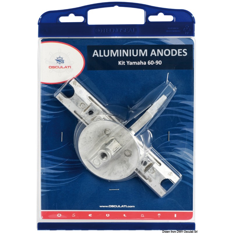 
Kit anode hors-bords Yamaha 60/90 aluminium 
